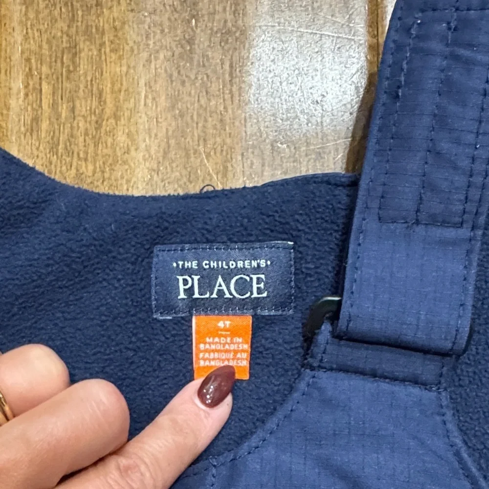 The Children's Place Dark Blue Kids Overalls